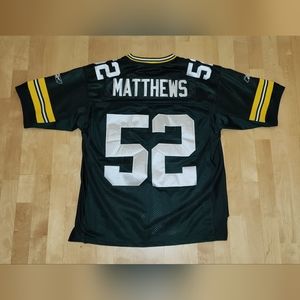 Clay Matthews #52 Green Bay Packers Jersey